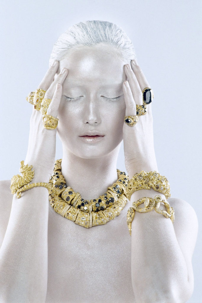 Alta gioielleria italiana - collana - anelli - bracciali -oro giallo - gemme rare - diamanti