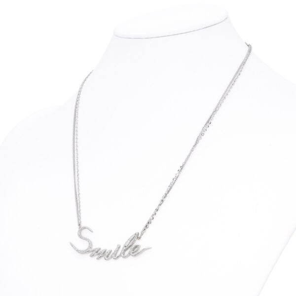 d'Avossa Necklace in 18kt White Gold and White Diamonds